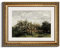 HUARCEY Gerahmt Vintage Wandbilder Wohnzimmer, Wanddeko mit Landschaftsmotiven, Leinwand Bilder Wandbilder für Wohnzimmer & Schlafzimmer, Obstkorb 35L x 28W cm