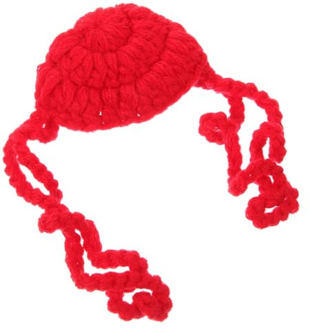 FOMIYES Nasenwärmer für Winter aus Braided Thread, Rot, Outdoor