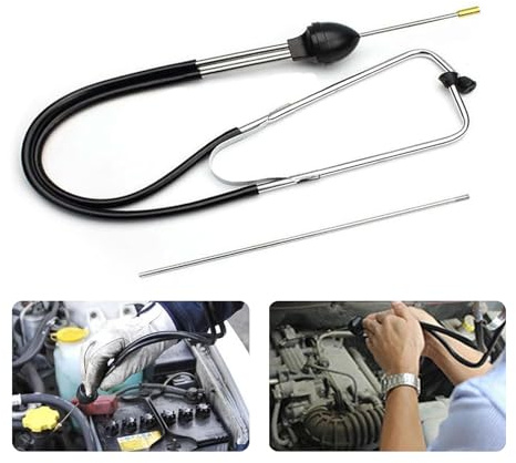 Auto Stethoskop,Stethoskop für Automechaniker,Motorstethoskop,professionelle Automechaniker,MechanikerStethoskop,Empfindliches Hörgerät für Autos,Lastwagen und Motorräder