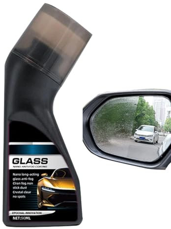 Recubrimiento de parabrisas, antiniebla para parabrisas de automóvil, Agente de recubrimiento de vidrio hidrofóbico de 90 ml, Agente impermeabilizante, agente de revestimiento protector, limpiaparabri
