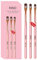 Acrylic Brush, Kolinsky Nails, Extension Manicure Session, 3 Pieces Powder Application, Nail Tools for Nail Engraving, Home and Salon Use, 7.87 x 2.36 x 0.79 Inches