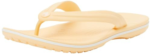 Crocs Unisex Erwachsene Crocband Flip Flip, Golden Hour, 38/39 EU
