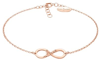 Louis Ciocchetti dal 1887 Bracciale Argento 925 con Infinito, Simbolo di Amore e Eternità, Regolabile, Idea Regalo Donna, Made in Italy