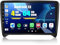 4+64GB CAMECHO Android 13 Autoradio für Audi TT 8J MK2 2004-2018, mit Navi Carplay Wireless Android Auto,Doppel Din Radio mit 9 Zoll Bildschirm RDS/FM Bluetooth5.0 32EQ
