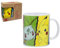 CARTOON Taza Pokémon de cerámica modelo mug con impresión sublimática tazón desayuno 325ml para niños