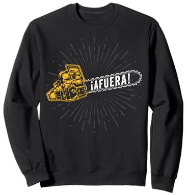 Argentinien Präsident Javier Milei Kettensäge AFUERA Sweatshirt
