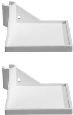 DOSERTY Eckregale für Wachstumszelt, verstellbar, für den Innenbereich, Eckregal, Gewächshäuser, Zubehör, Wachstumszelt, Regal, 2 Stück