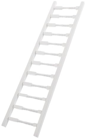 WEKAMOS Mini Escalera De Madera para Casa De Muñecas Escala Juguete Manualidades Decoración De Miniatura