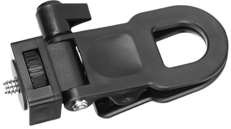 Geavonyg Monitors Camera Mount Clamp Clip Fit For Screen LCD Display Top Fill Light Flashing Holder Webcam Stand Connector Photography Light Clip