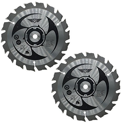 2 x TopsTools CS15018T_2 150mm 18T 10mm Bore TCT CSB150A1 Saw Blades