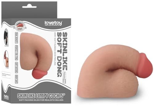 LoveToy Limpy 5 Cock Penis Packer | Soft Packing Bulge Dildo Bachelor Gift