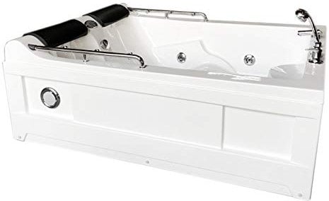 Bañera hidromasaje Bañera de esquina SPA RADIO para 2 personas 175x132cm Mimi