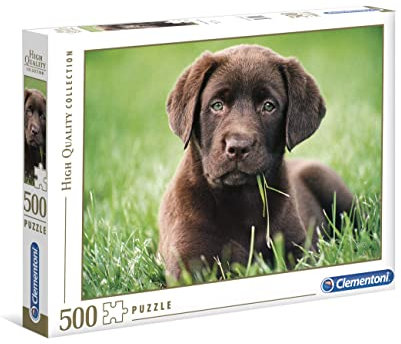Clementoni 35072 Chocolate Puppy – Puzzle 500 Teile, buntes Legespiel für die ganze Familie, Erwachsenenpuzzle ab 14 Jahren