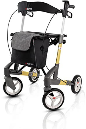 Topro Troja 5G Premiumrollator Gelb Größe M