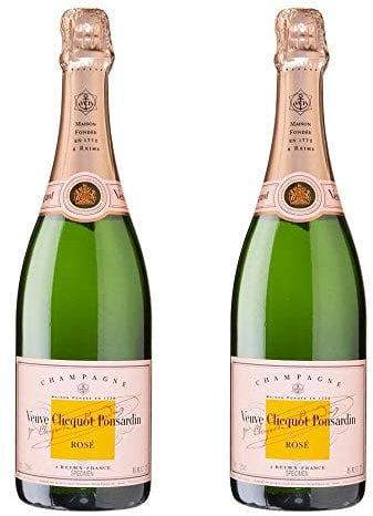 Veuve Clicquot Rosé, Gift Box 75 cl x 2 Bottles | 12.5% ABV