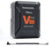 Wikinu 98Wh 6880mAh Mini V Mount/V Lock Akku mit D-tap zu DC Kabel für Broadcast Video Camcorder, Sony Kamera,HDCAM, XDCAM, LED Licht, Monitor, BMPCC 4K 6K, DSLR(Ultimate 115Wh/7800mAh)