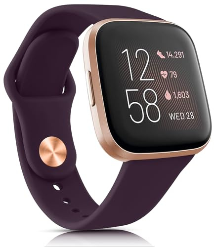 Oumida Kompatibel für Fitbit Versa 2 Armband/Fitbit Versa Armband für Damen Herren, Silikon Armbänder Classic Sport Ersatz Uhrenarmband für Fitbit Versa 2/Fitbit Versa/Versa Lite