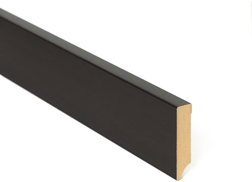 Fußleiste Sockelleiste Desiwa 3er-Set in Eiche Dunkelbraun 8x230 cm
