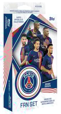 2023-24 Topps Paris Saint Germain Fan-Set (28 Karten)