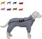 Warmer Hundemantel, doppellagige Hundeweste, Vier Beine bedeckt, Winddicht, wasserdicht, reflektierende warme Hundeweste, Outdoor-Schlittschuhkostüm für kleine, mittlere und große Hunde. Gray 5XL