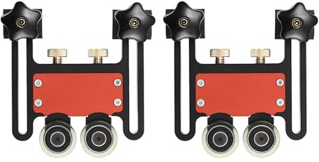 KEESUNG Tischkreissäge-Vorratrolle, Pressenvorschubführung Gleitführungsrolle Schiebetischsägen Tischkreissäge-Vorratrolle Holzbearbeitung Tischsäge Pressen Feeder (2 PCS)