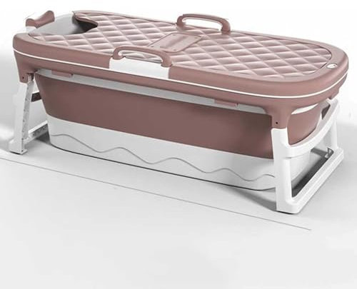 Grande vasca da bagno portatile per adulti con bidet e sauna, 54 vasche da bagno giapponesi pieghevoli per vasca idromassaggio spa, design pieghevole – vasca da bagno box doccia