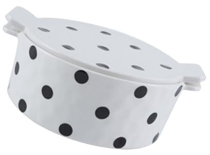 Mikinona Ciotola Da Forno in Ceramica Con Coperchio 800ml Design Elegante E Funzionale Per Dessert Insalate E Cucina Giapponese