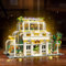 2231 Pcs - Friends Botanical Garden Building Set with LED Light Block for Adults Women Men 14+, MOC Flowers Garden Greenhouse Model Kits, Compatible with Lego Ideas, Valentine's Day Gift for Her Him