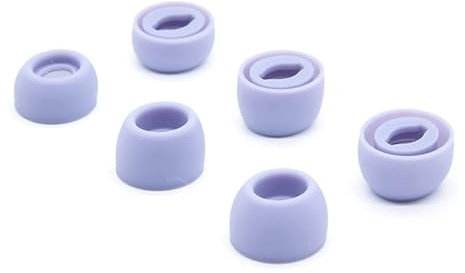 umvowuxa Silicone Replacement Ear Tips Compatible with Samsung Galaxy Buds Pro,S/M/L Replacement Earbud Accessories Durable and Comfortable,Water and Sweat Resistant with dustproof net(Purple)