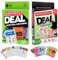 MIFKLMV Monopoly Deal Kartenspiel und Gesellschaftspiel - Schnelles Spiel, Reisespiel-Kartenspiel, für Familien und Kinder ab 7 Jahren, Metallbox