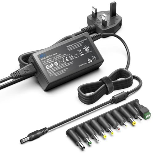 Universal 12V Power Supply Adapter for Gaming Monitors MINIFIR MSI PRO MP223/PEAQ PMO S240/Cello 12 Volt LED TV WD My Cloud Pro PR2100 PR4100 NAS Denon DJ SC Live 4 DJ Controller Haisito Lipo Charger