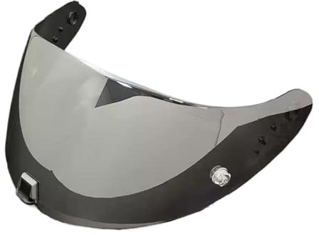 Visiera Lente per Casco Lente per Casco Integrale da Moto per Visiera Casco Scorpion per St1400 per exo-R1 per Air T-520(Silver)