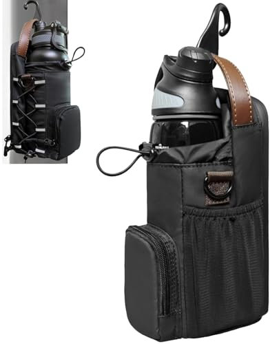 Upriver Magnetic Gym Bag Water Bottle Carrier Holder, Water Bottle Holder, Magnetic Gym Bag for Men and Women