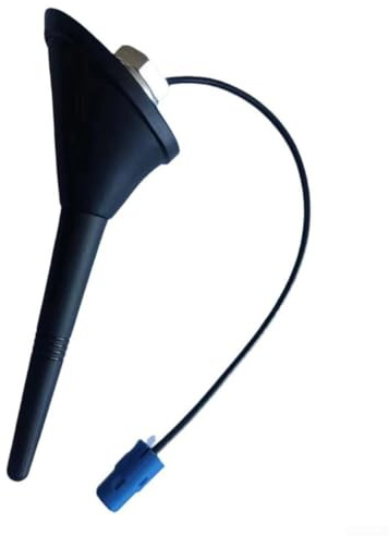 Zilimontt Antenne de toit de voiture de rechange avec mât d'antenne, pour Opel Zafira A B Corsa C D Astra G H, support de véhicule en plastique et métal pour réception de signal radio