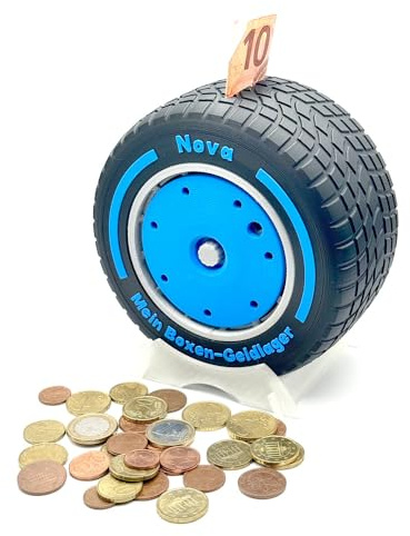 Formel 1 “Wet” Reifen Spardose – personalisierbar