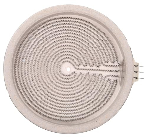 Artibetter Elektrische Kochplatte Ersatz Heizelement 20cm mit Heizspirale für Elektroherd Herdplatten Reparaturteil für Küche und Büro