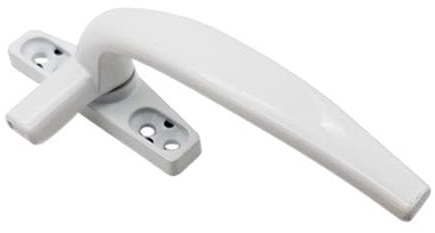 BTYQKZVPM Maniglie per finestre in PVC, For porte scorrevoli UPVC Bianco Nero Destra Sinistra(White,Left)