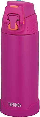 Thermos Water Bottle Vacuum Insulated Sports Bottle 0.5L Matte Purple FJH-500 MTPL