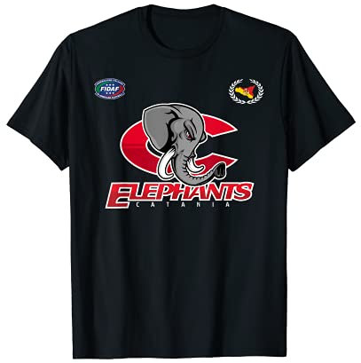 Elefanti Catania Sicilia Football Americano Ufficiale Maglietta