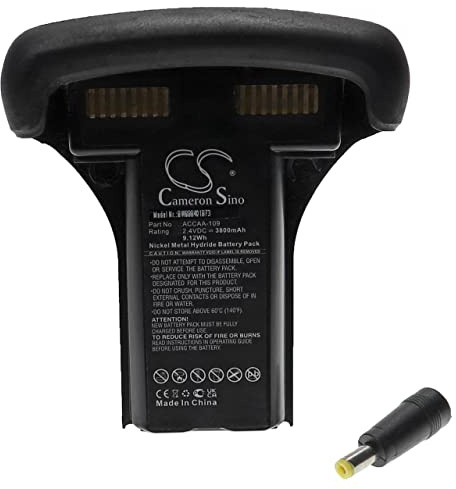 vhbw Akku kompatibel mit TDS Recon 400, 200X, 200, 400X Messgerät (3800 mAh, 2,4 V, NiMH)