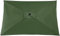 LYWDJ Toîle De Remplacement pour Parasol Florida, 3x4m pour Parasol De Jardin, Toile De Rechange pour Pare-Soleil De Jardin pour Terrasse, Cour, Plage-Green