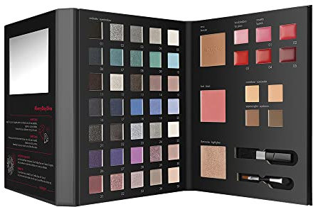 Deborah Milano Trousse Set Regalo Donna Make Up Book Volume 3 Toni Freddi, Include Palette di Ombretti, Gloss, Rossetti e Polveri Viso dai diversi Finish e Colori, in Carta FSC