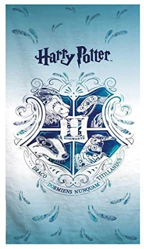 Theonoi Toalla infantil para sauna, toalla de playa, toalla de ducha, toalla de baño, 70 x 140 cm, regalo para niños, microfibra (Harry Potter)