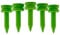 Castle Golf Tees Bamboo | Multiple Colours & Sizes | Eco Friendly & Sustainable Bamboo Castle Golf Tees (25mm (Green))