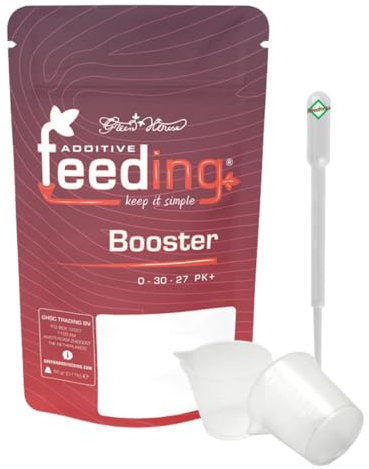 Weedness Green House Feeding Feeding Booster 125 Gramm - NPK Dünger Grow Anbau Indoor Erde Flüssigdünger Organischer Bio