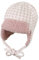 Sterntaler Baby - Mädchen Mütze Baby Fliegermütze Hahnentritt, beige, 51