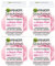 GARNIER SkinActive Crema Viso Idratante Prodigiosa Acqua di Rosa Azione Lenitiva Pelli Secche o Sensibili Formula Dermatologicamente Testata Ingredienti 96% di Origine Naturale-4 Barattoli da 50ml