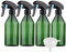 PQPAUTY 4 Piezas 300ml Botella de Spray Vacía Plástico Verde con Pulverizador de Gatillo Negro Botella Pulverizador Vacía Pulverizador de Disparo para Limpieza, Jardinería, Plantas