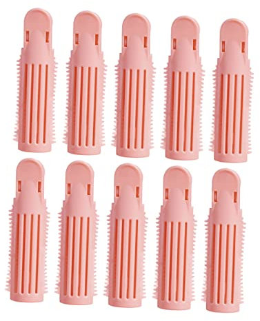 Lurrose 10st Lockenwickler Clips Für Sofortiges Haarvolumen Haarwurzelklammern Haarvolumen Clips Für Koreanisch Werkzeug Zum Anheben Haarwurzel Heiß Fräulein Abs Flauschiger Clip Welle