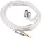 Linsoul Tripowin Solstice 26AWG Cable HiFi IEM de cobre plateado para monitor de oído, para 7hz Zero Dioko T2 T3 PLUS Wan'er Cadenza QKZ HBB (2 pines-0.78 mm, 3.5 mm)